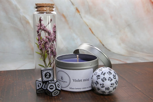 violet mist candle