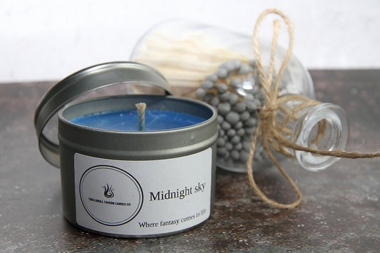 midnight sky candle