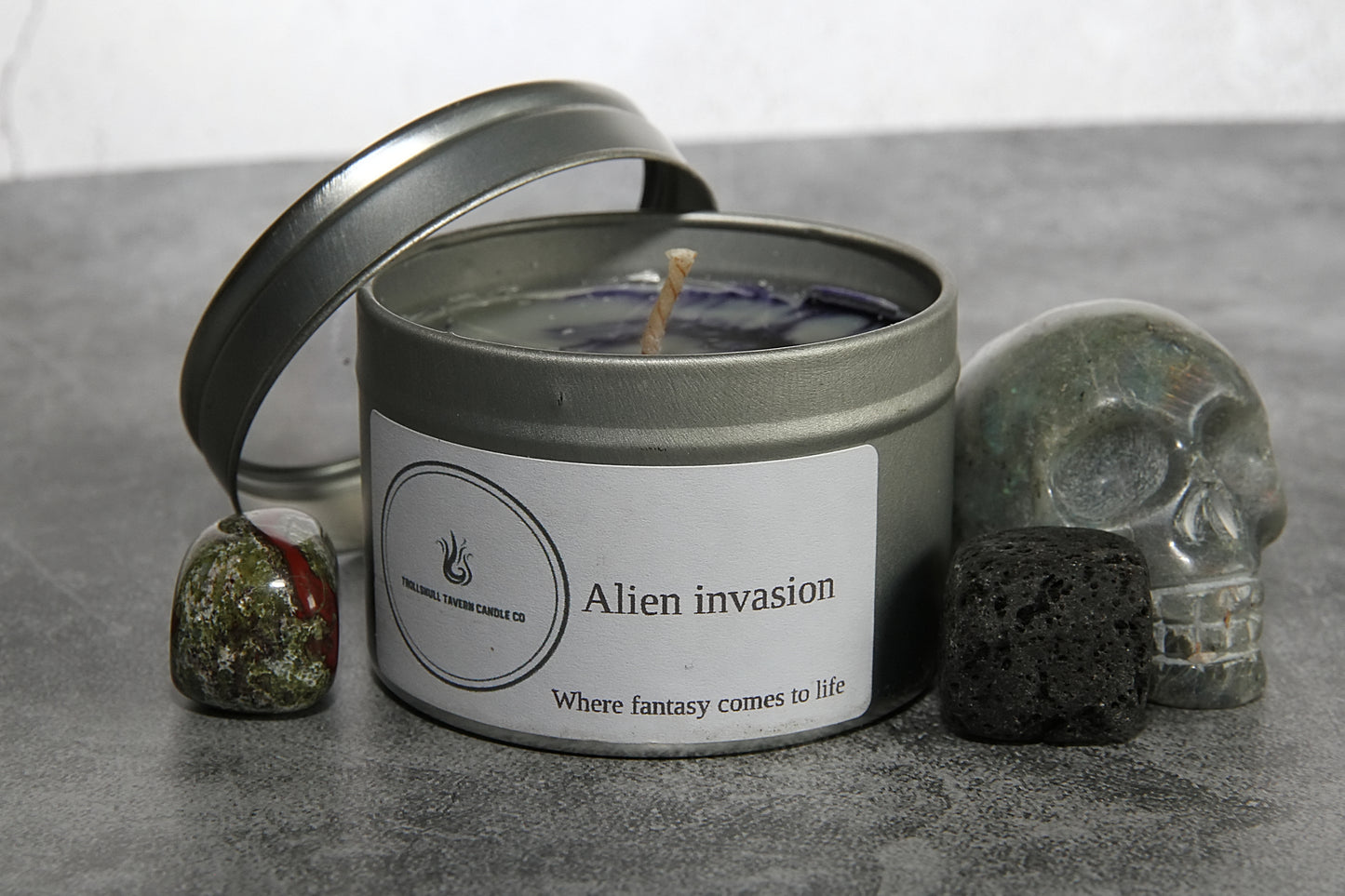 alien invasion candle