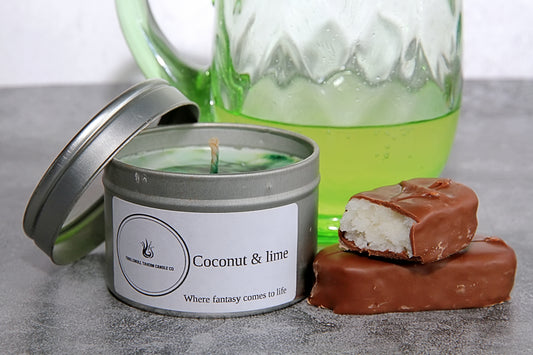 coconut & lime candle