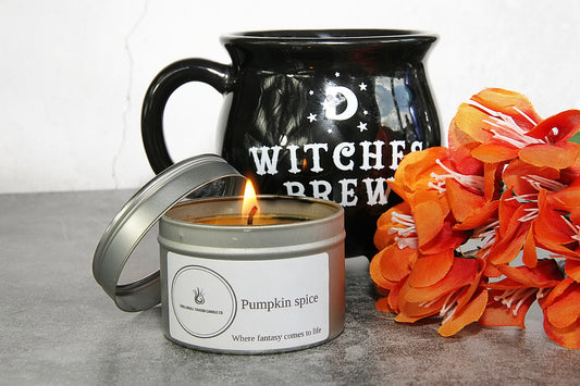 pumpkin spice candle